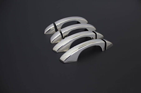 SKODA KODİAQ UYUMLU KAPI KOLU 4 PARÇA 2017 ÜZERİ PASLANMAZ KROM