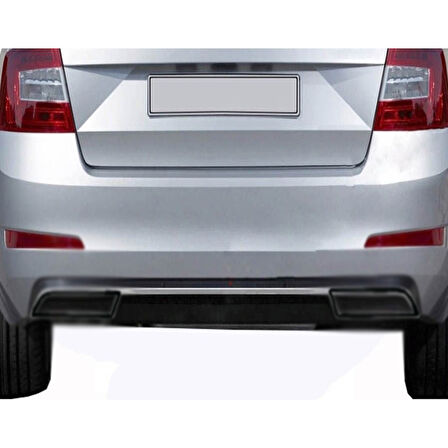 SKODA OCTAVİA A7 UYUMLU EGSOZ ARASI ÇITA 2013 ÜZERİ PASLANMAZ KROM