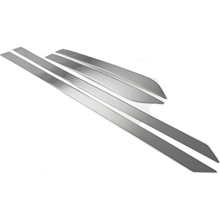 TOYOTA COROLLA SEDAN UYUMLU YAN KAPI ÇITASI 4 PARÇA 2013 ÜZERİ PASLANMAZ KROM