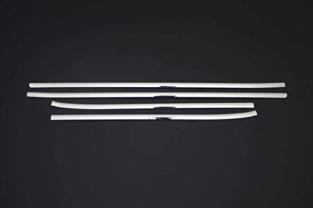 TOYOTA HİLUX UYUMLU CAM ÇITASI 4 PARÇA 2006-2014 PASLANMAZ KROM