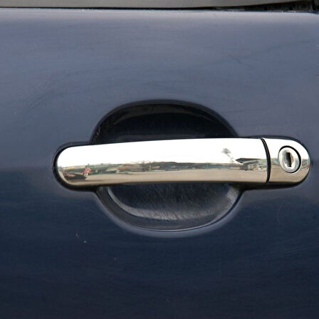 VW VOLKSVAGEN BORA UYUMLU KAPI KOLU 4 PARÇA 1998-2004 PASLANMAZ KROM