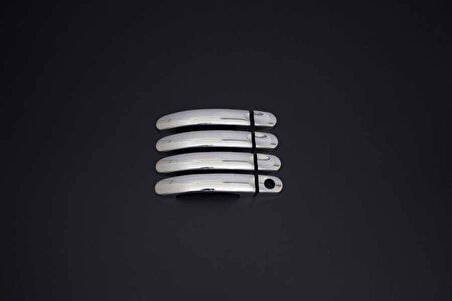 VW VOLKSWAGEN CADDY UYUMLU KAPI KOLU 4 PARÇA 2003-2020 PASLANMAZ KROM