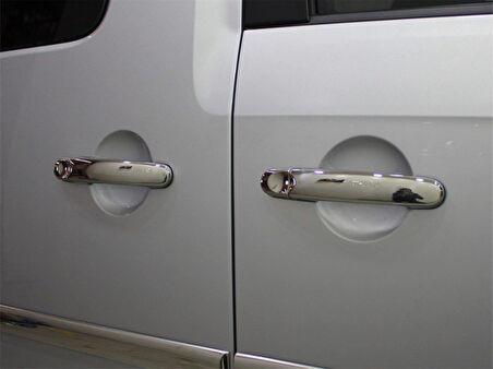 VW VOLKSWAGEN CADDY UYUMLU KAPI KOLU 4 PARÇA 2003-2020 PASLANMAZ KROM