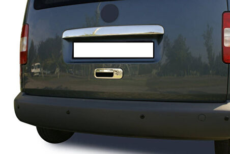 VW VOLKSWAGEN CADDY UYUMLU TEK KAPILI BAGAJ ÇITASI YAZISIZ 2003-2010 PASLANMAZ KROM