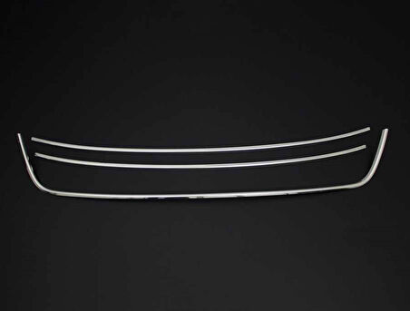 VW VOLKSWAGEN CADDY UYUMLU ÖN TAMPON ÇITASI 3 PARÇA TRENDLİNE 2010-2014 PASLANMAZ KROM