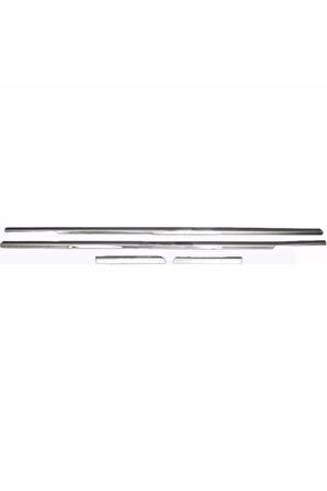 VW VOLKSWAGEN CADDY UYUMLU CAM ÇITASI 4 PARÇA 2015-2019 PASLANMAZ KROM