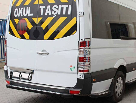 VW VOLKSWAGEN CRAFTER UYUMLU BAGAJ ÇITASI 2006-2017 PASLANMAZ KROM