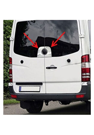 VW VOLKSWAGEN CRAFTER UYUMLU ARKA ARMA ÇERÇEVESİ 2 PARÇA 2006-2017 PASLANMAZ KROM