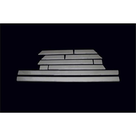 VW VOLKSWAGEN CRAFTER UYUMLU YAN KAPI ÇITASI 10 PARÇA KISA ŞASİ 2006 ÜZERİ PASLANMAZ KROM