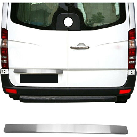 VW VOLKSWAGEN CRAFTER UYUMLU BAGAJ ÇITASI 2017 ÜZERİ PASLANMAZ KROM