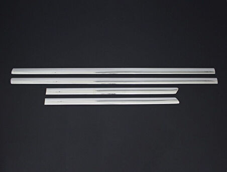 VW VOLKSWAGEN GOLF 4 HB UYUMLU YAN KAPI ÇITASI 4 PARÇA 1998-2004 PASLANMAZ KROM