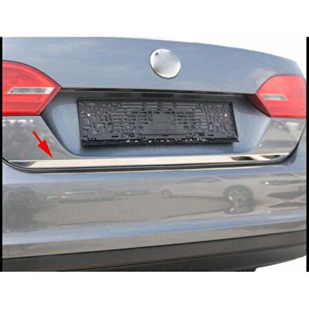 VW VOLKSWAGEN JETTA 5 SEDAN UYUMLU BAGAJ ALT ÇITA 2005-2011 PASLANMAZ KROM