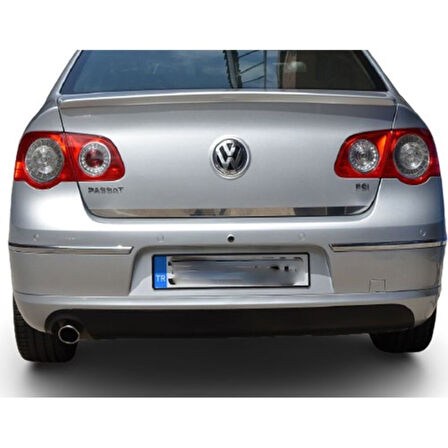 VW VOLKSWAGEN PASSAT B6 (3C) UYUMLU SEDAN BAGAJ ALT ÇITA 2005-2012 PASLANMAZ KROM