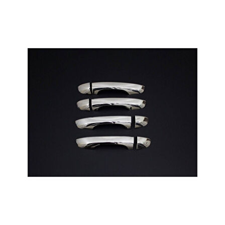 VW VOLKSWAGEN PASSAT B7 UYUMLU SEDAN KAPI KOLU 4 PARÇA 2012-2015 PASLANMAZ KROM