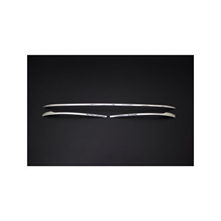 VW VOLKSWAGEN PASSAT B8 UYUMLU SEDAN ÖN TAMPON ÇITA 3 PARÇA 2015-2019 PASLANMAZ KROM