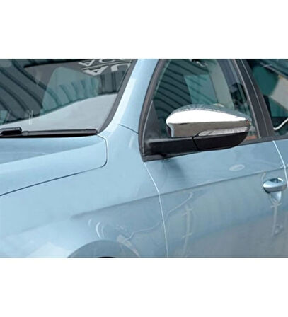 VW VOLKSWAGEN PASSAT B8 UYUMLU SEDAN AYNA KAPAĞI 2 PARÇA 2015 VE SONRASI PASLANMAZ KROM