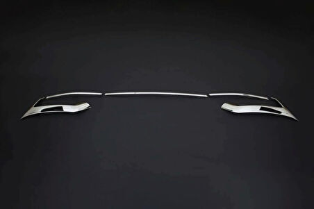 VW VOLKSWAGEN PASSAT B8.5 UYUMLU SEDAN DİFÜZÖR VE ARA ÇITASI 3 PARÇA 2019 VE SONRASI PASLANMAZ KROM