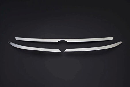 VW VOLKSWAGEN PASSAT B8.5 UYUMLU SEDAN FAR ÜSTÜ ÇITA 3 PARÇA 2019 VE SONRASI PASLANMAZ KROM