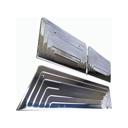 VW VOLKSWAGEN TRANSPORTER T6 UYUMLU KAPI EŞİĞİ 3 PARÇA 2015 VE SONRASI PASLANMAZ KROM