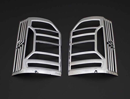 VW VOLKSWAGEN TRANSPORTER T6 UYUMLU STOP ÇERÇEVESİ 2 PARÇA 2015 VE SONRASI ABS KROM