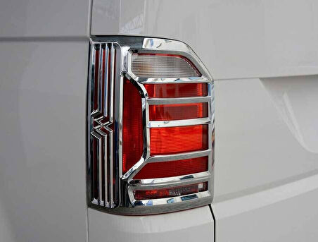 VW VOLKSWAGEN TRANSPORTER T6 UYUMLU STOP ÇERÇEVESİ 2 PARÇA 2015 VE SONRASI ABS KROM