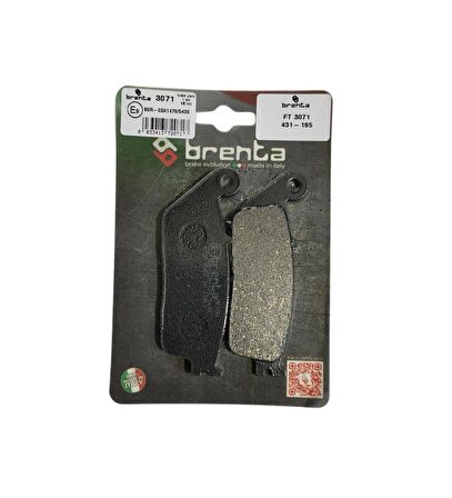 Honda CBR 250 R Ön Disk Fren Balata Brenta İtalyan(2014-2017)ARASMOTO