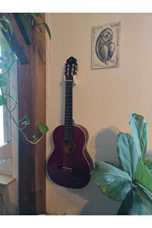 Universal Gitar Duvar Askısı – Tüm Gitar Modelleri İçin Uyumlu