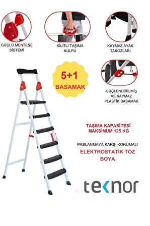 Extreme Plastik Basamaklı Metal Merdiven