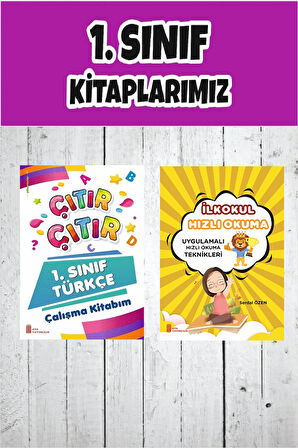 1. Sınıf Hızlı Okuma ile Çıtır Çıtır Türkçe Çalışma Kitabım