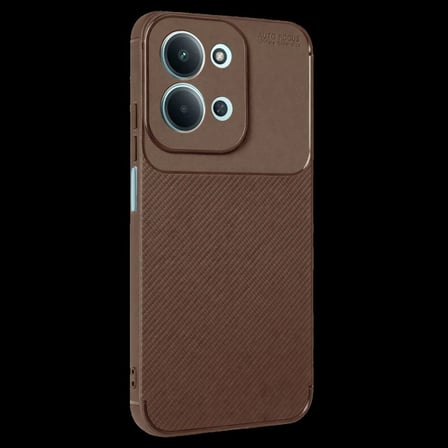 Xiaomi Redmi 15C 5G Auto Focus Karbon Kapak - Kahverengi