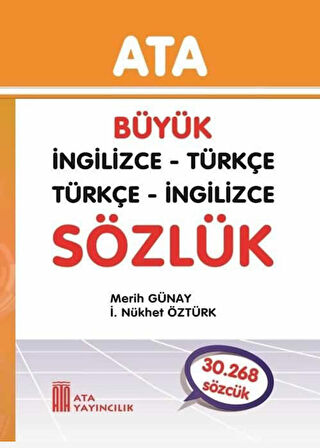 Ata Büyük İngilizce - Türkçe, Türkçe - İngilizce (Sert Kapak)