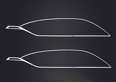 Renault Captur ICON (KAPALI) Cam Çıtası Tam Tur 2020+