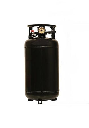 Karavan Lpg Tankı 36 Litre Hazır Set - Dikey