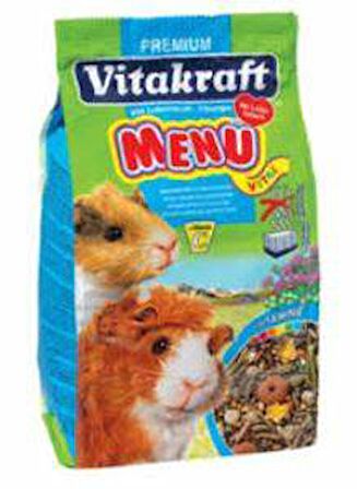 Vitakraft Menü Premium Ginepig Yemi 1000 Gr x 5 Adet