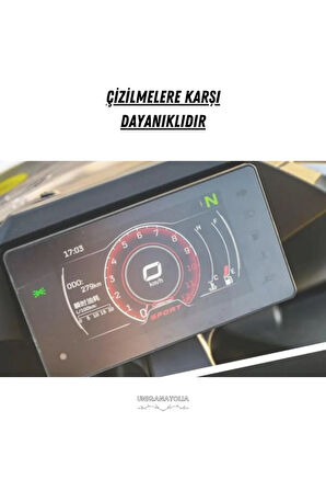 Cf Moto Yeni 250 Sr Tuşsuz Model Gösterge Uyumlu Nano Ekran Koruyucu 2023 2024