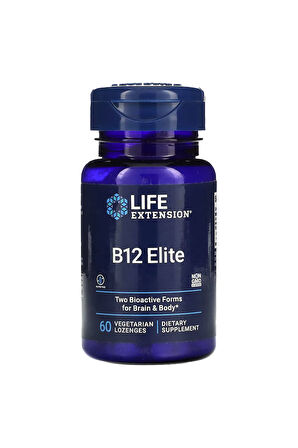 Life Extension, B12 Elite, 60 Vegi Pastil