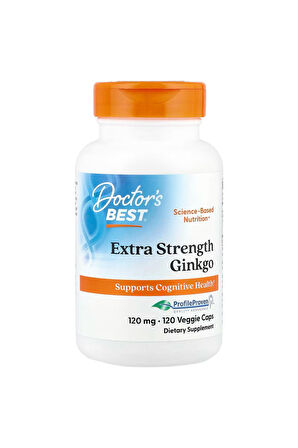 Ginkgo Extra Strength 120 mg 120 veggie capsules