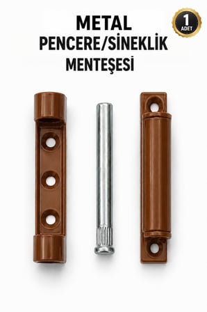 Metal Pvc Pencere Sineklik Menteşesi – Dayanıklı Gövde Pimli Menteşe Seti-1 ADET