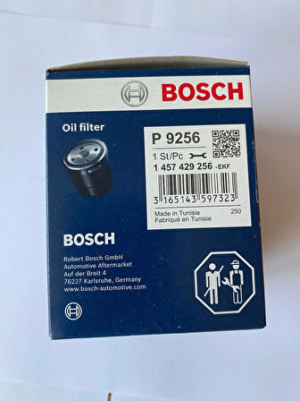 Bosch 1457429256 Yağ Filtresi Palio Albea Linea Doblo Fiorino BRAVO Stilo PUNTO III GRANDE PUNTO ASTRA Classic 1651185C00 1651185C00000 16511-85E00-000 055245952 055599959 093177787 093196157
