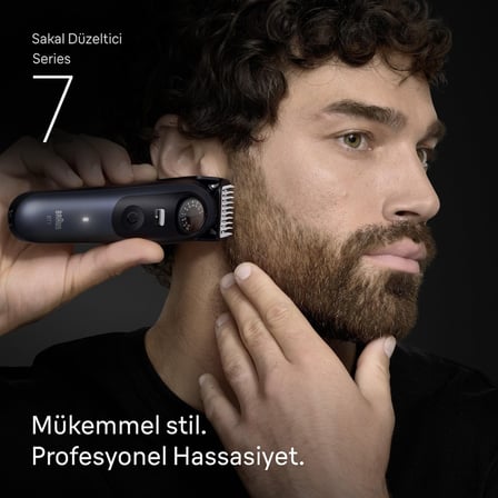  Braun Sakal Düzeltici Series 7, +10 Berber Ekipmanları, 40 Uzunluk, Problade, BT7540