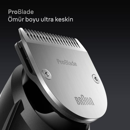  Braun Sakal Düzeltici Series 7, +10 Berber Ekipmanları, 40 Uzunluk, Problade, BT7540