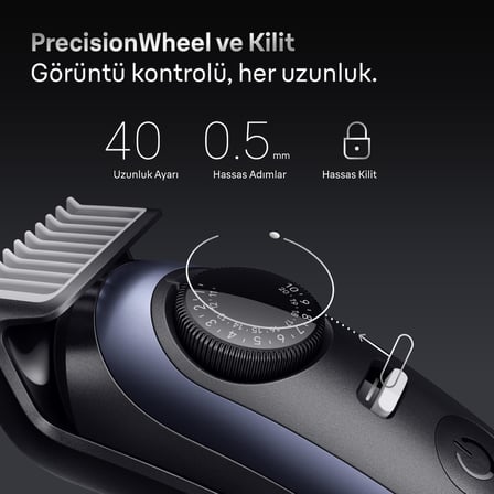  Braun Sakal Düzeltici Series 7, +10 Berber Ekipmanları, 40 Uzunluk, Problade, BT7540