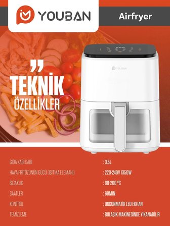 Avantaj paketi kf2707-pro + fritöz beyaz 