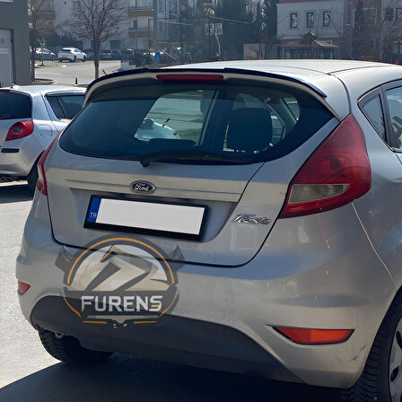 Ford Fiesta 2007 Sonrası Bagaj Üstü Yarasa Spoiler Bagaj Çıtası Piano Black