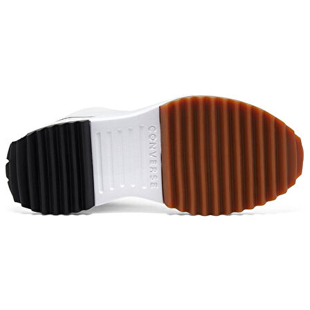 Run Star Hike Canvas Platform Erkek Beyaz Sneaker Ayakkabı 166799C