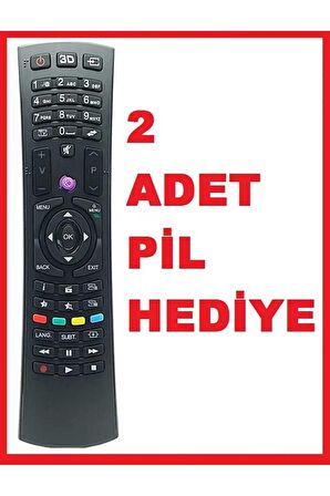 Vestel 40ua8900 FINLUX SEG REGAL HI-LEVEL SMART LED TV Uyumlu KUMANDA + 2 PİL internetli