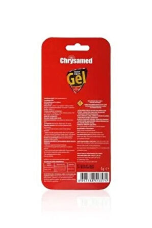 Be Active Chrysamed Fibron Gel 5 Gr. Böcek İlacı Hamam Böceği ve Karınca Mücadelesinde Etkili