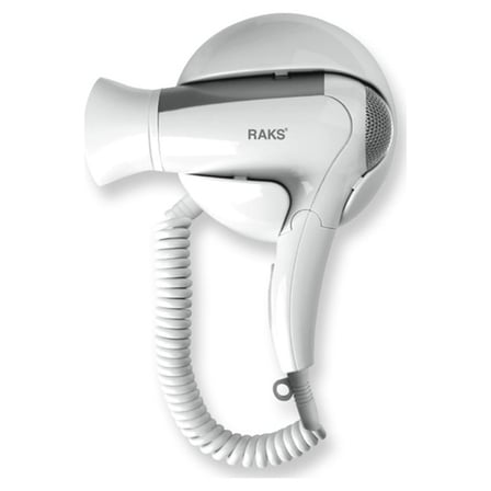 Raks Eva 1600W Otel Tipi Duvar Tipi Saç Kurutma Makinesi 5 Adet