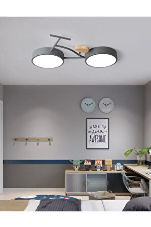 Led Bisiklet Çocuk Odası Avize