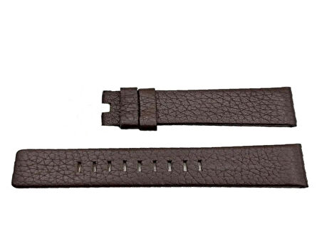 Dizel uyumlu  hakiki  Deri Saat Kordonu 20  mm kahverengi